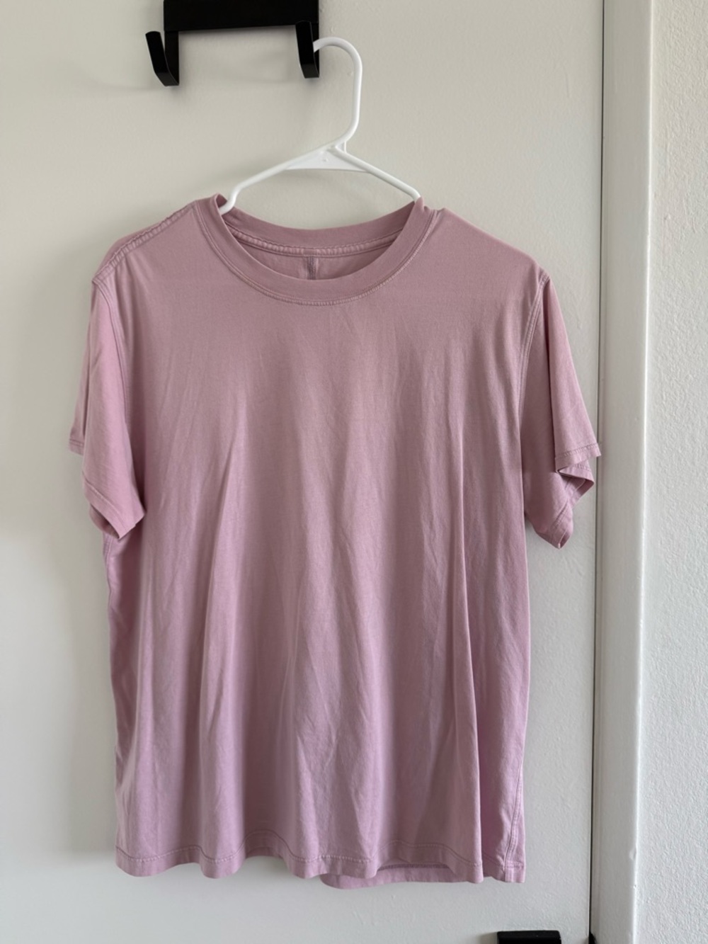 lululemon athletica Crew Neck Tee in Dusty Rose
